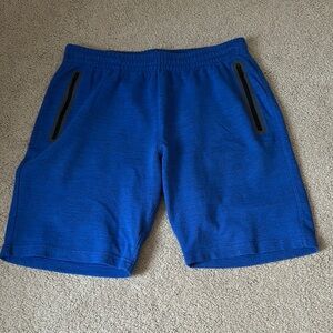 Old Navy Blue Athletic Shorts with Elastic Waistband